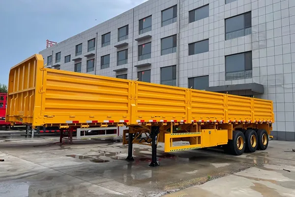 12.5m 3-Axle Drop-Side Semi-Trailer