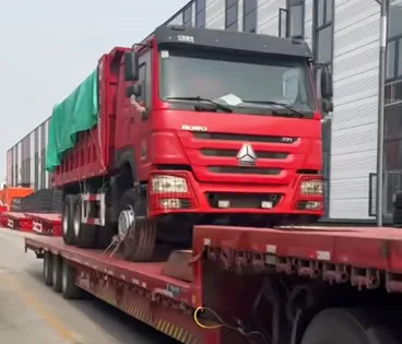 Heavy Duty Low Bed Semi Trailer Solution for Construction Vehicle Transportation