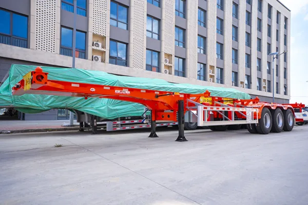 40FT 3-Axle Skeleton Semi-Trailer