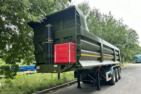 Rear-dump Semi-trailer
