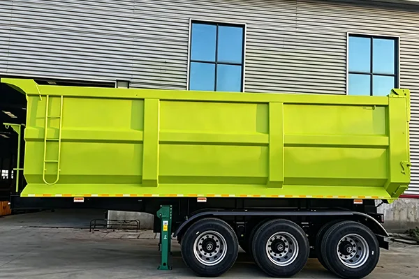 Rear-dump Semi-trailer