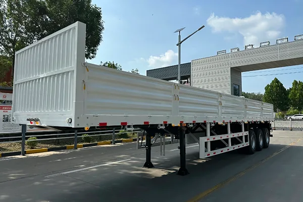 Export-grade 3-axle Drop-side Semi-trailer
