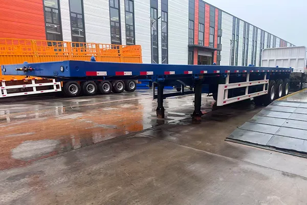 Flatbed Trailer for Overseas Project Cargo