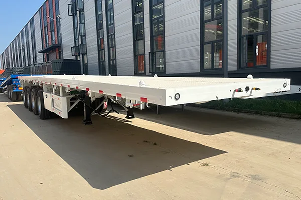 12.5M flatbed semi-trailer