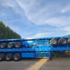 12.5M 3-Axle Flatbed Semi-Trailer