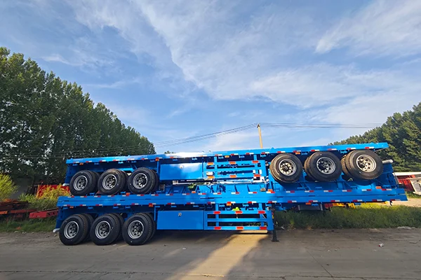 12.5M 3-Axle Flatbed Semi-Trailer