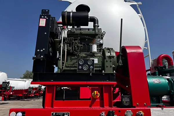 pneumatic cement tanker