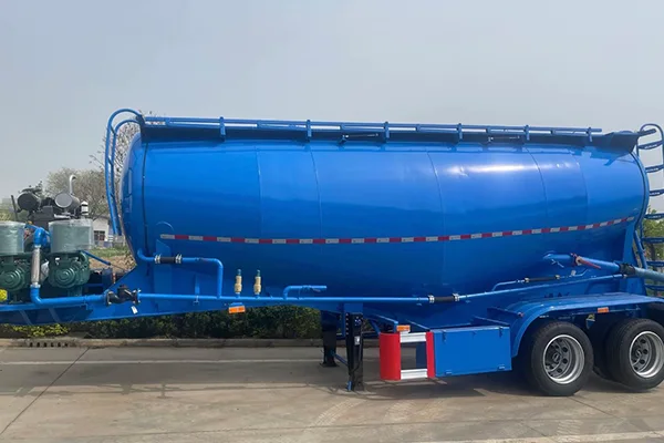50m³ bulk cement tanker semi-trailer for export