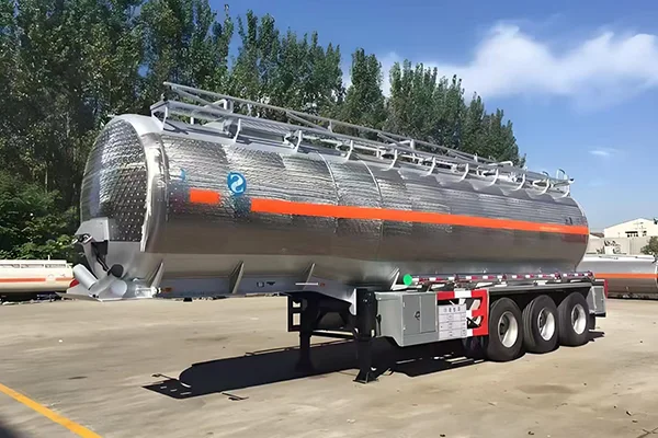 45000-liter fuel tanker trailer